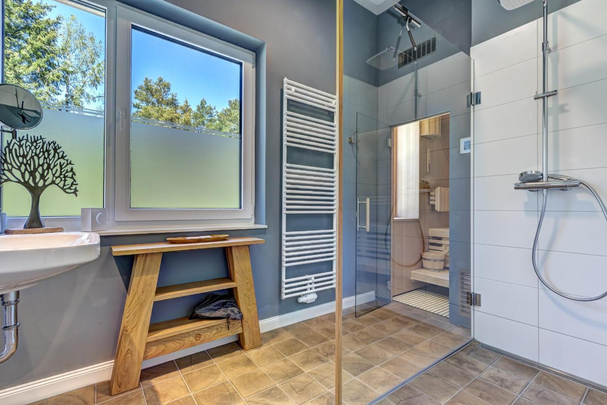 Ferienhaus Lodino Lodge Mit Sauna Und Kamin Лодин Екстериор снимка